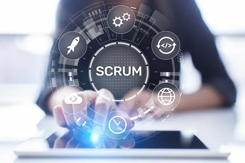 SCRUM, Agile development methodology, programming and application design Photos