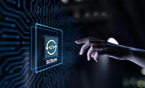 SCRUM, Agile development methodology, programming and application design Photos