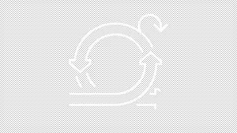 Scrum white line animation Stockbeeldmateriaal 346718901