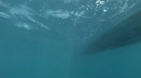 Scuba Diver Falling into Ocean Stock Footage 42905853