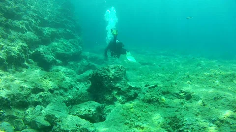 Scuba diver Stock Footage 31108765