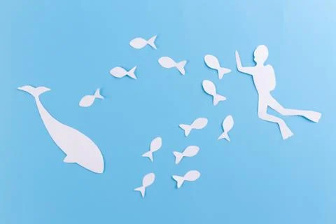 Scuba diving concept image Stock Photos