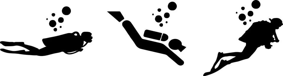 Scuba diving icon vector illustration Ilustración de archivo