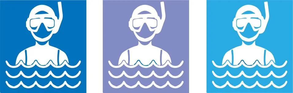 Scuba diving icon vector illustration Ilustración de archivo