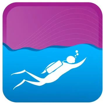 Scuba diving Stock-Illustration