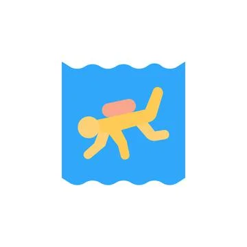 Scuba diving, ocean icon. Simple color vector elements of saving marine icons 스톡 일러스트
