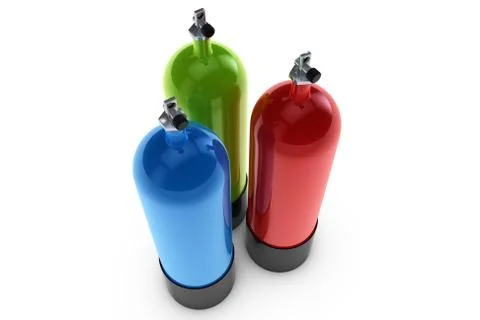 Scuba diving tank Stock-Illustration