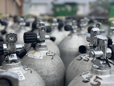 SCUBA Tanks Stock Photos