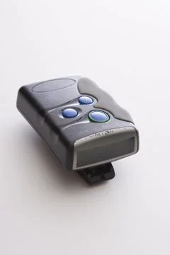 Scuffed up pager Stock Photos