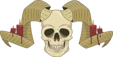 Scull Stock Illustration