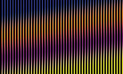 Sculpted light matrix in navy and gold tones with vertically aligned glass 스톡 일러스트