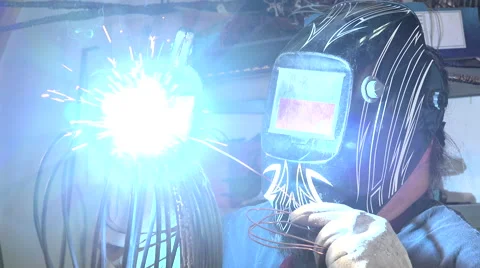 A sculptor arc working on his statue Stock Footage 53771578