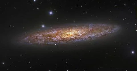 The Sculptor Galaxy Stock Photos