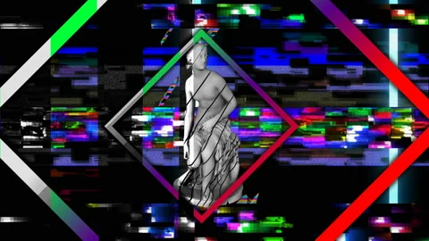 SculpturalDistortion 4K 05 Stock Footage 94274093