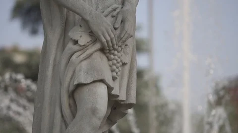 Sculpture detail Stock Footage 104046648