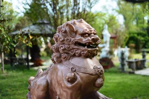 Sculpture of Dragon Stock Photos