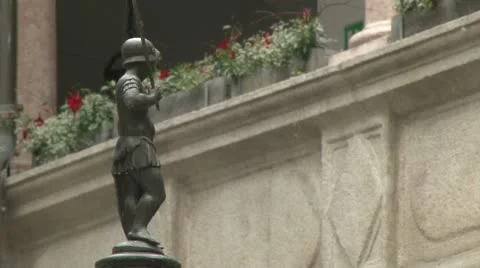 Sculpture 스톡 동영상 21653511