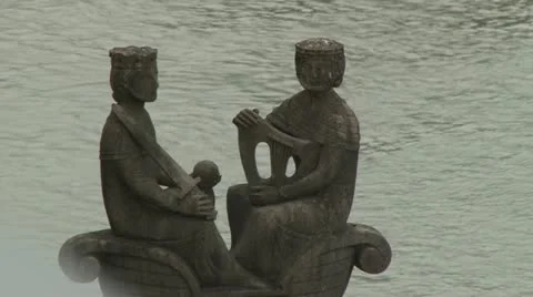 Sculpture 스톡 동영상 21657320