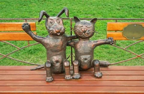 Sculpture pets Stock Photos