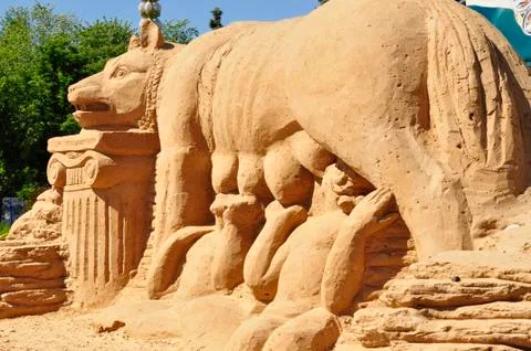 The sculpture from Stock Photos