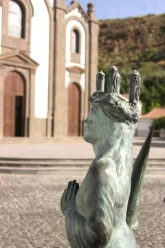 Sculpture in Spain 写真素材