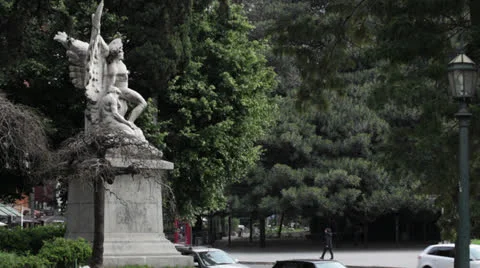 Sculpture - Statue Stock Footage 24242881