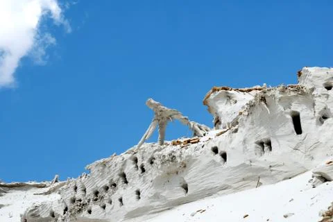Sculptures from sand Stock Photos