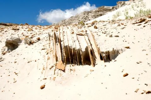 Sculptures from sand Stock Photos