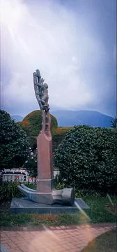 Sculpute in Pusan 写真素材