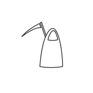 Scytheman death icon vector for web. Stock Illustration