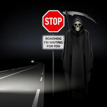 Scytheman Stock Illustration