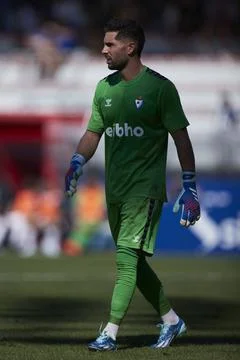  SD Amorebieta v SD Eibar - LaLiga Hypermotion Luca Zidane of SD Eibar loo... Stock Photos