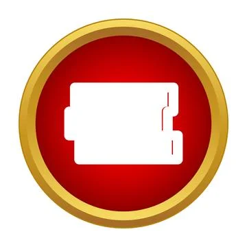 Sd card icon representing digital memory storage Illustrazione stock
