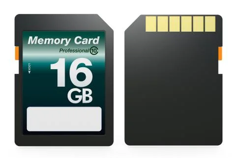 Sd card Stock Illustration