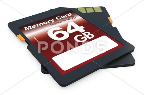 Sd card Stock Illustration