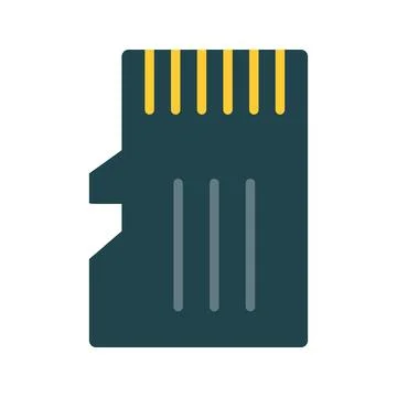  SD Card Stock Illustration