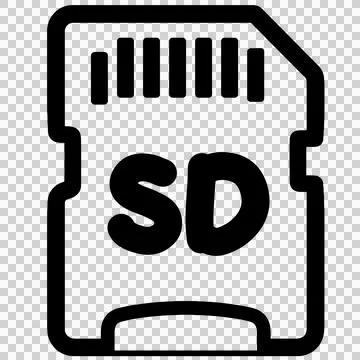 SD card Stock-Illustration