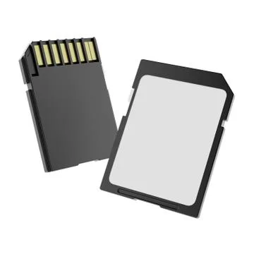 SD cards Illustrazione stock