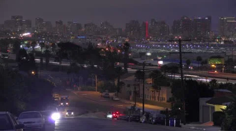 SD Downtown Stock Footage 8918869