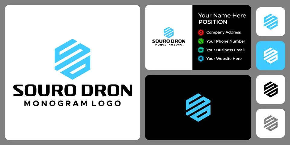 SD LOGO Illustrazione stock