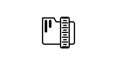 SD Memory Card Icon Stock Footage 340307231