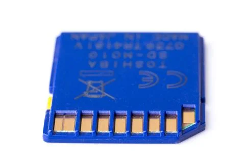 SD memory card Stock Photos