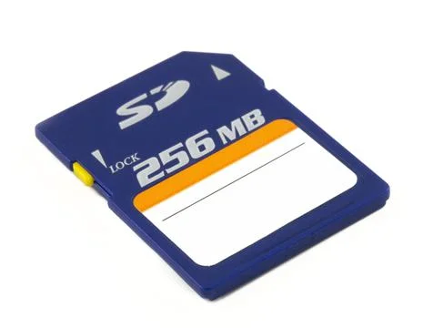 SD, SDHC, SDXC memory card for digital camera Fotos Stock