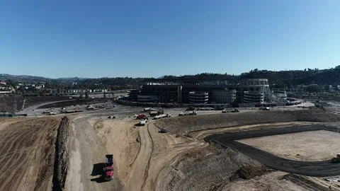SDCCU Stadium w/ Sign Stock Footage 144515267