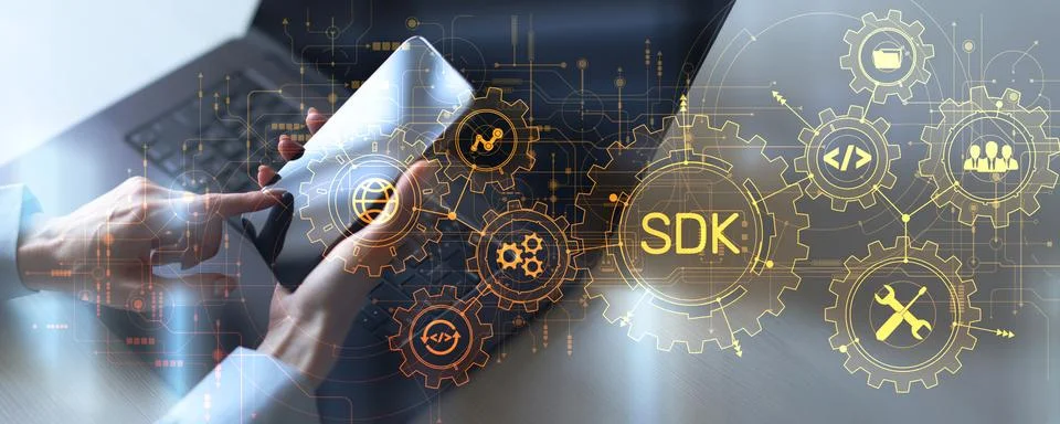 SDK Concept: Empowering Developers with Software Development Kits. Foto stock