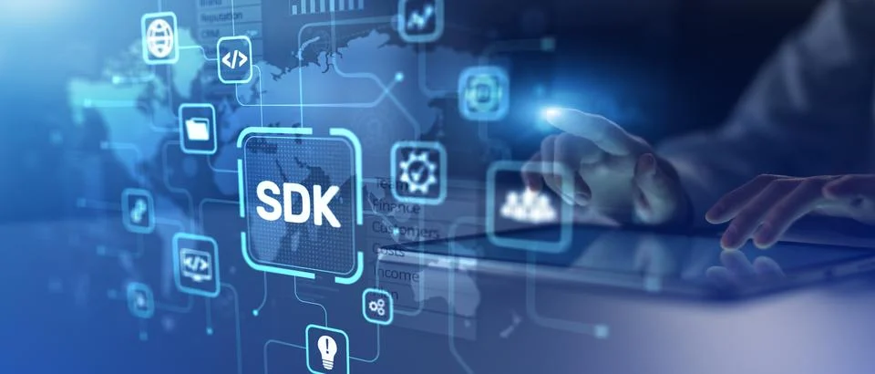 SDK Software Development Kit for Application Integration and Programming In.. Stock Photos