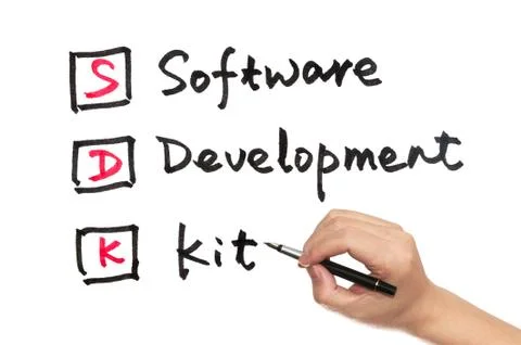 Sdk - software development kit Stock Photos