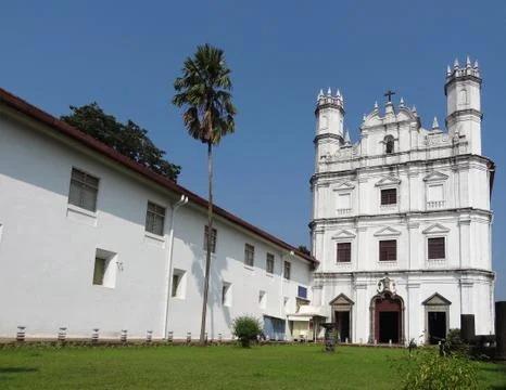 Se cathedral in goa Stock Photos