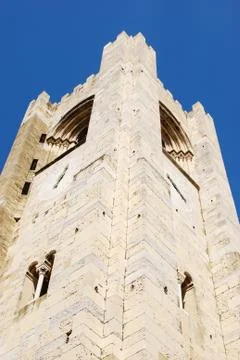Se cathedral in lisbon Stock Photos