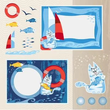 Se travel Icon Set Stock Illustration